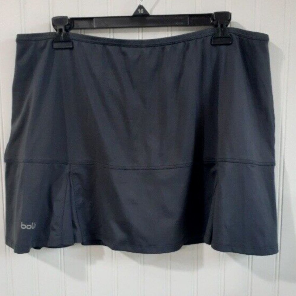 Bolle Skort‎ Women's Large Black Activewear Athletic Tennis Skort